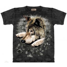 "Wolf in Dye Paw" Kinder T-Shirt