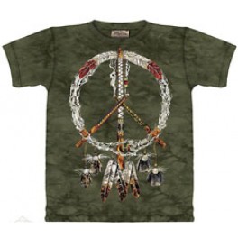 t-Shirt "Peace Pipes" in M und XXL