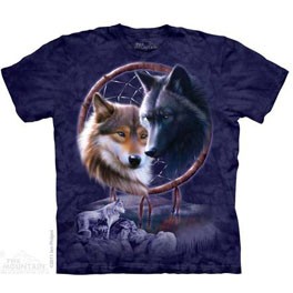 "Dreamcatcher Wolves" T-Shirt von The Mountain
