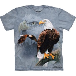 "Eagle Collage" T-Shirt von The Mountain