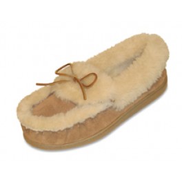 Sheepskin (Lammfell) Moccasins Damen von Minnetonka