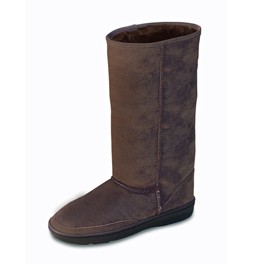 Sheepskin (Lammfell) Mokassin Stiefel 