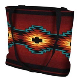 Gewobene Tasche "Fire and Ice" 