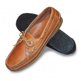 Moccasin aus Sattelleder