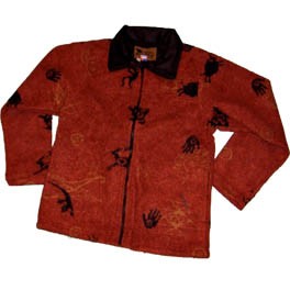 Jacke "Indianische Symbole" Gr. S