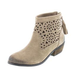 Westernboot "Cutout"-Stiefelette in Taupe