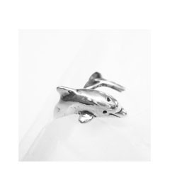 Verstellbarer Ring "Delfin" 