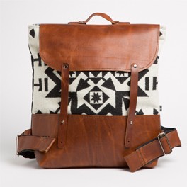 Ethno Rucksack  "Black and White"