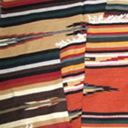 Gewobene Decke/Teppich "San Miguel"  im mexikanischen Stil