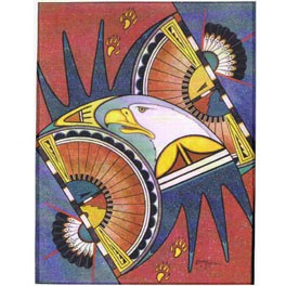 Druck von J. Martinez "Eagle Spirit"