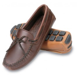 Driving Moccasin aus Sattelleder