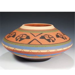 Navajo Töpferei Symbolik Bär
