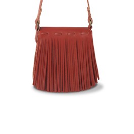 Handtasche MINI aus Glattleder-rot