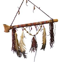 Geweih Pfeife der Navajo 