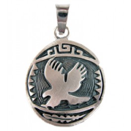 Sternzeichen-Amulett "Falke/Habicht" gross 21.3.-19.4.