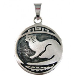Sternzeichen-Amulett "Otter" gross 20.1.-18.2.