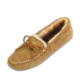 Sheepskin (Lammfell) Moccasin Hausschuh Herren