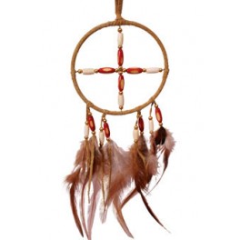 Ojibway Medizinrad mit Naturperlen