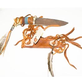 Messer der Navajo aus Geweih und Metall