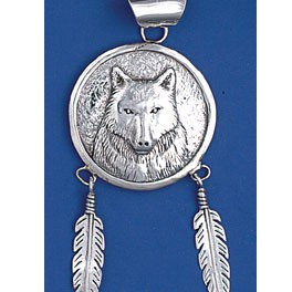 Anhänger Wolf Navajo
