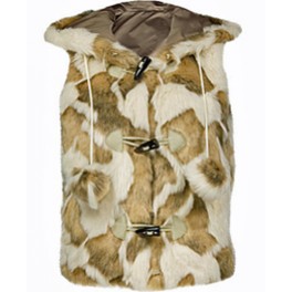 Faux Fur Weste zum Wenden