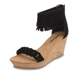 Sandale "Nicky" in schwarz