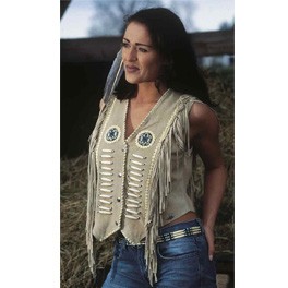 Wildledergilet "Spirit"