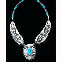 Navajo Silberschmuck von Tommy Singer