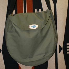 Trommeltasche aus Canvas Material