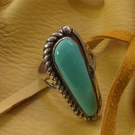 Türkis Ring der Navajo