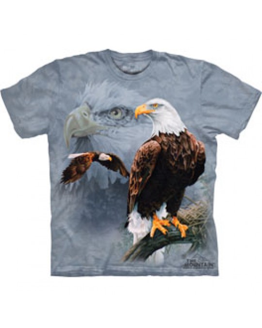 "Eagle Collage" T-Shirt von The Mountain