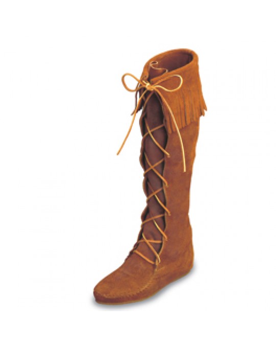Fransenstiefel, geschnürt, für Damen in mehreren Farben