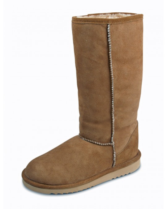 Winter Sheepskin (Lammfell) Stiefel mit leichter Sohle