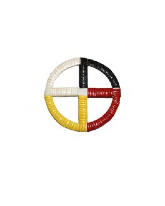 Medizinrad "4 Directions" aus Stachelschweinstacheln