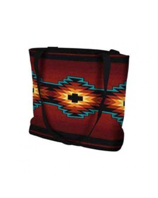 Gewobene Tasche "Fire and Ice" 