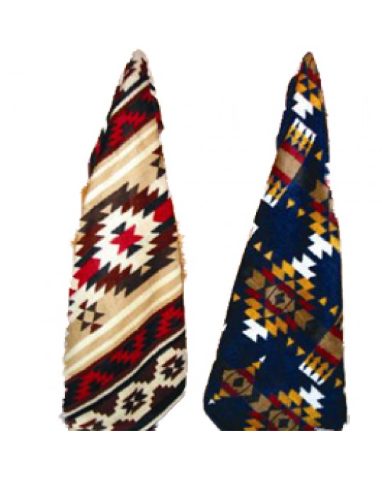 Kuscheldecken "Navajo" und "Aztec"