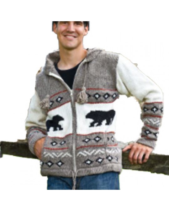 Strick Jacke "Bear"