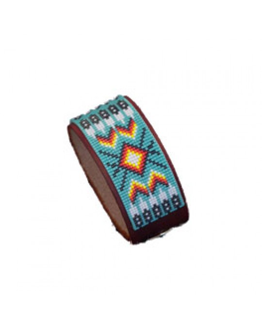Armband mit Perlenarbeit, indianische Handarbeit