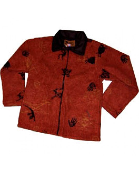 Jacke "Indianische Symbole" Gr. S