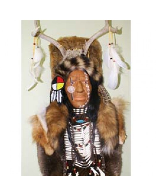 Zeremonialmaske, Deer-Dreamer Lakota Jäger