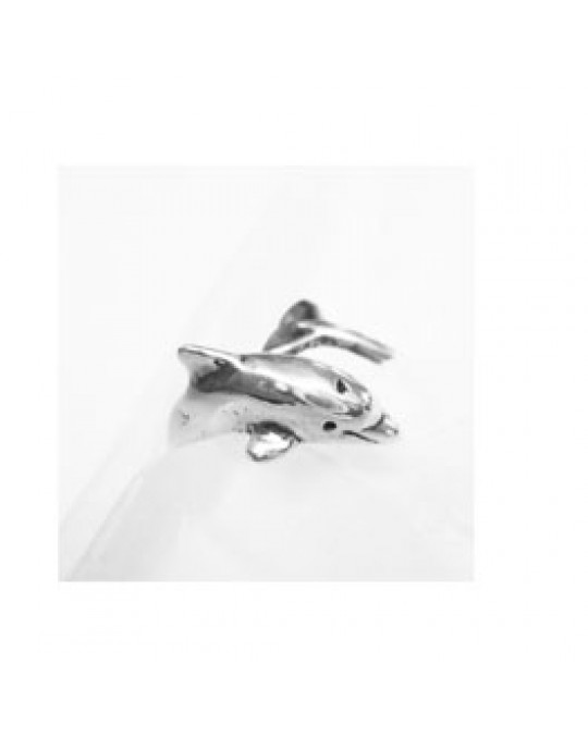Verstellbarer Ring "Delfin" 