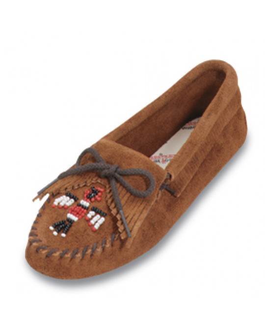 Hausschuh Damen Mokassin "Thunderbird"