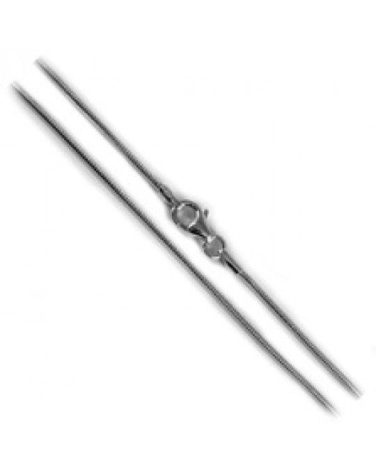 Schlangenkette ganz feine 1 mm 