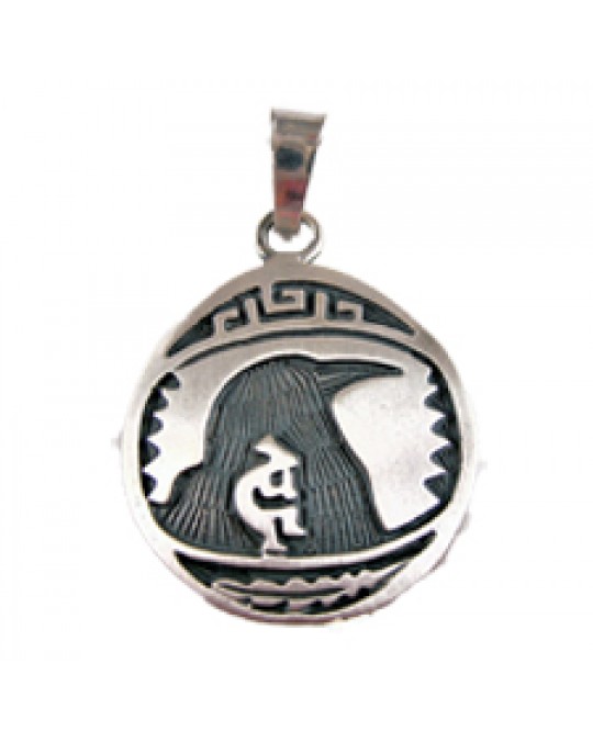 Sternzeichen-Amulett "Rabe" gross 22.9.-22.10.