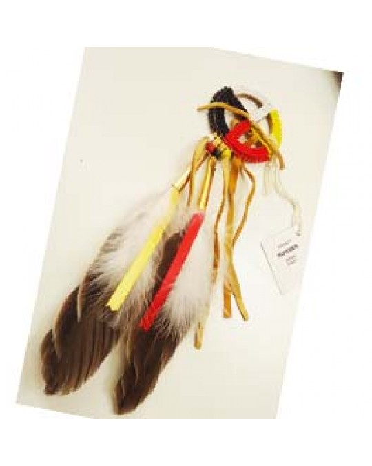Feder/Medizinrad "4 Directions" der Mohawk (Six Nations)