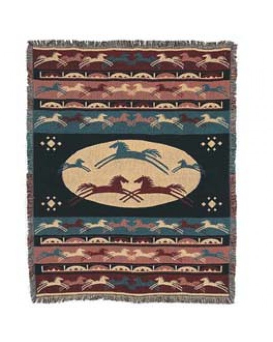Web-Decke "Indian Pony"