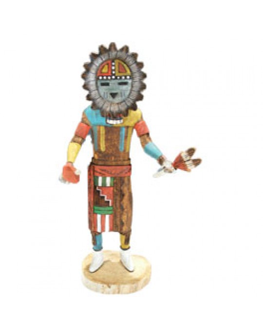 Kachina "Sunface" aus Schnitzerei