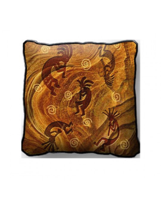 Kissen "Kokopelli's Tanz"