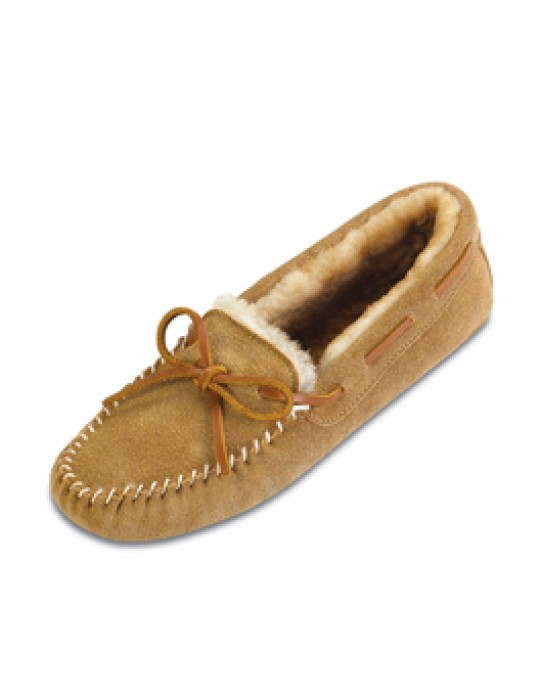 Sheepskin (Lammfell) Moccasin Hausschuh Herren