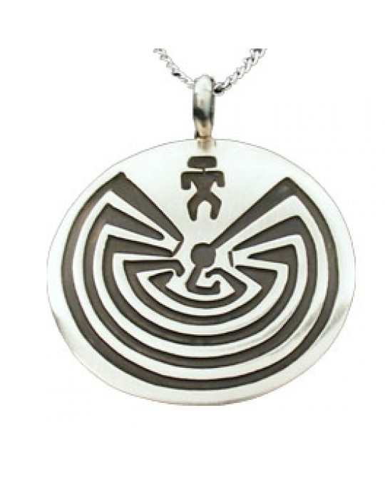 Amulett Labyrinth "Man in The Maze" der Navajo
